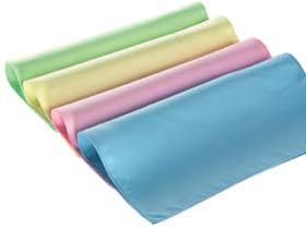 Microfasertücher Magic, Seidenvelour- oberfläche gewebt, blau, 40 x 40 cm, für