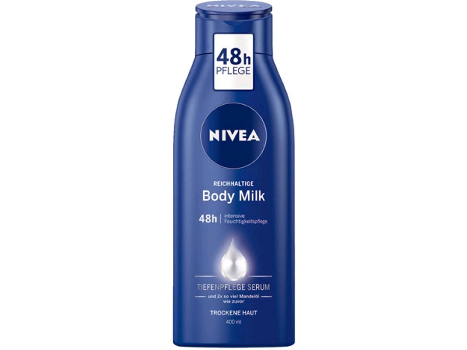 Nivea Body Milk 400 ml, intensive Feuchtigkeitspflege
