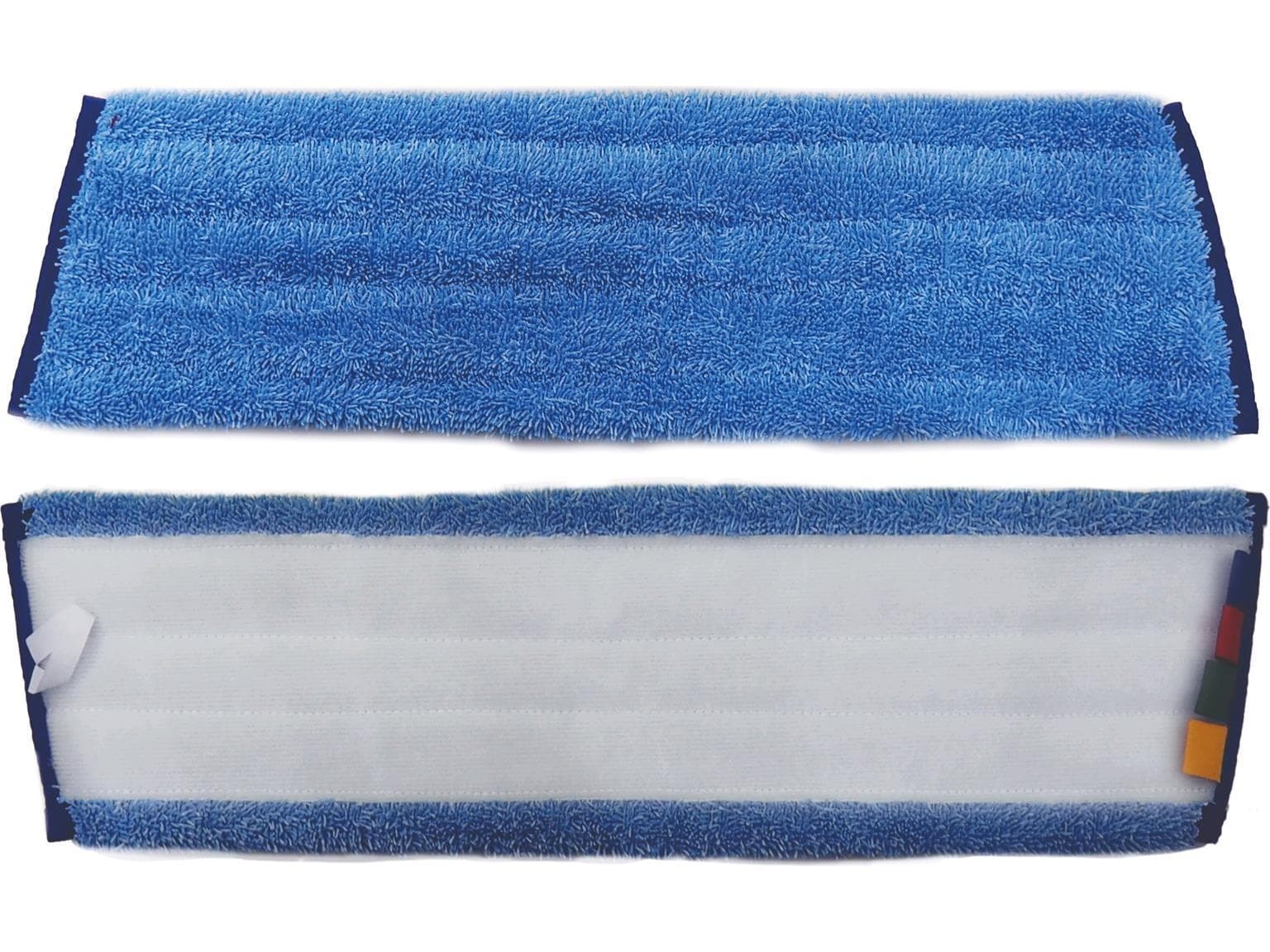 NuTex Speed Klettmopp 40 cm, blau Microfaser aus Schlingengewebe
