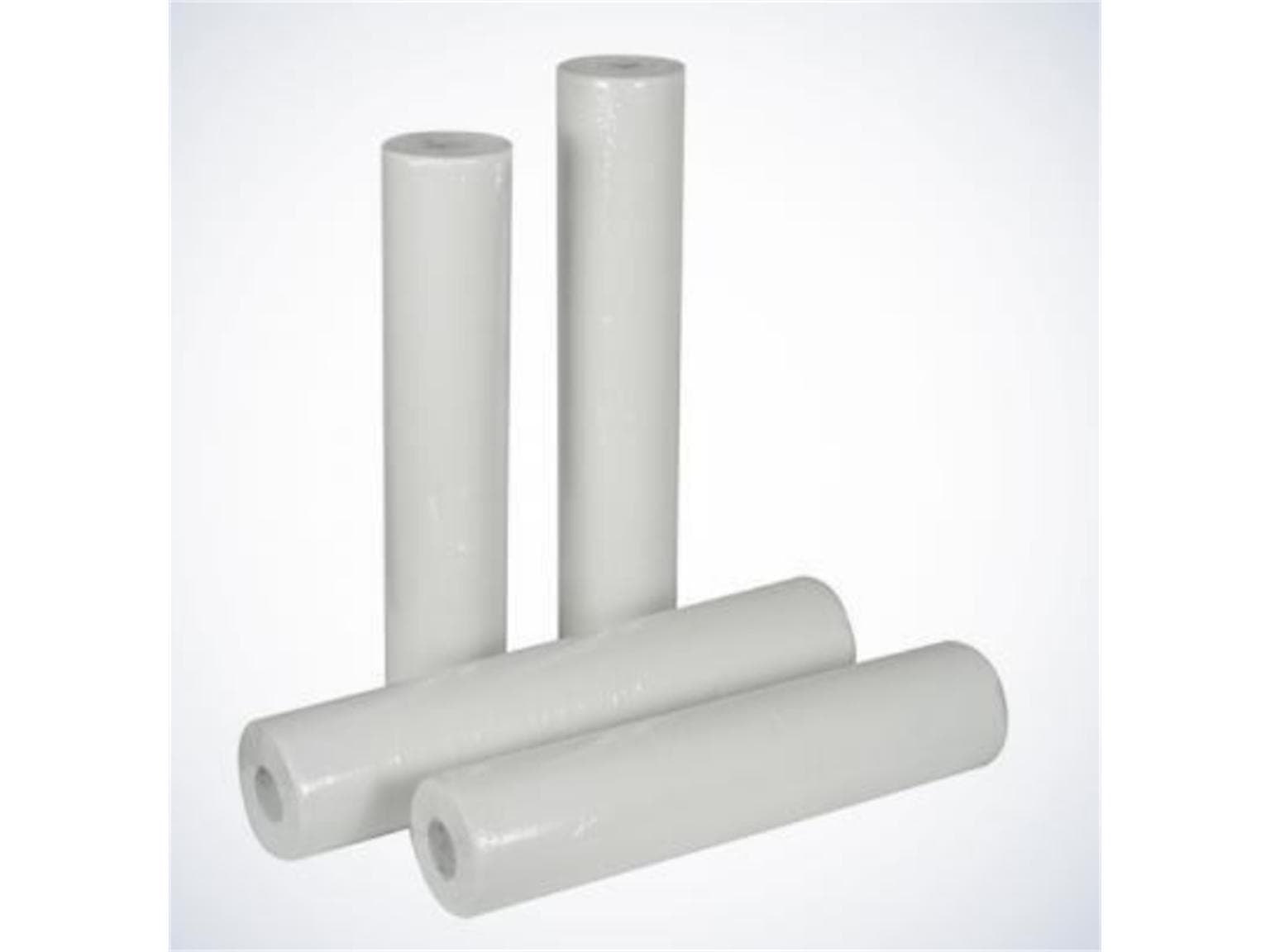 Liegenabdeckrollen 2-lagig, 50 cm x 50 lfm, weiss, perforiert auf