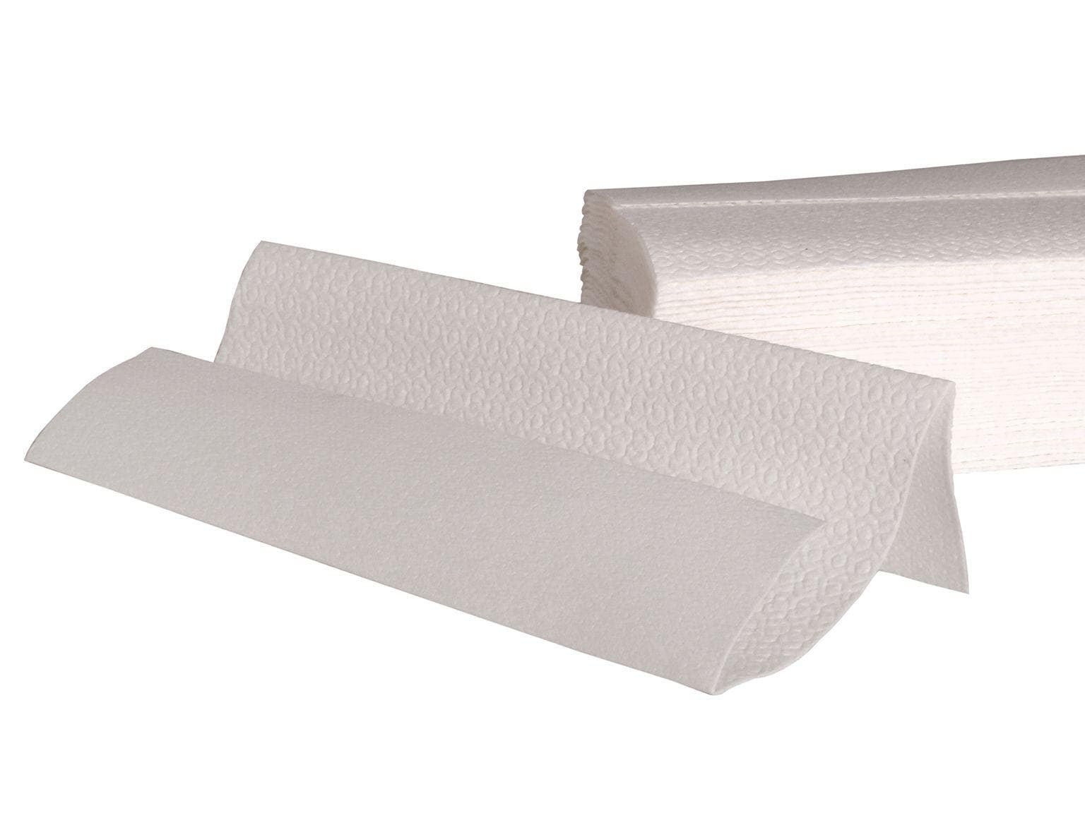 Waschtuch Zellstoff, in Beutel 21 x 25 cm, Z-Falz, Einweg