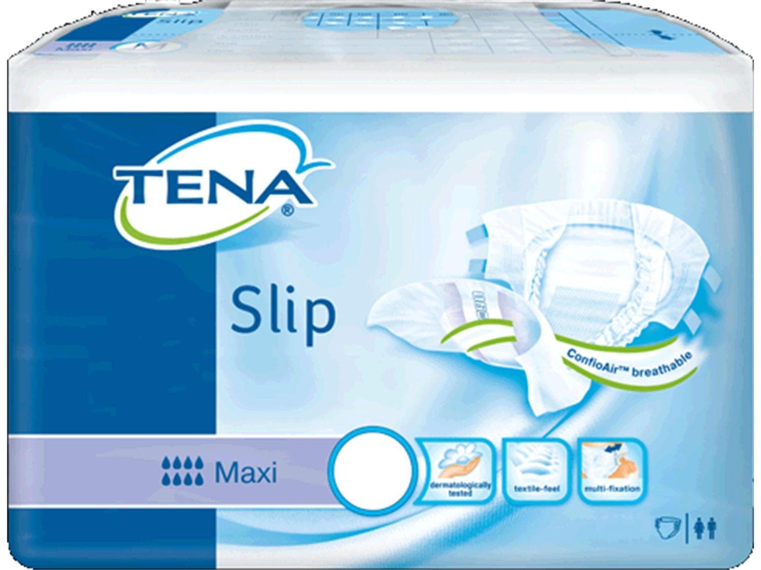TENA Slip Maxi Medium, 3'155 ml 73 - 122 cm Hüftumfang