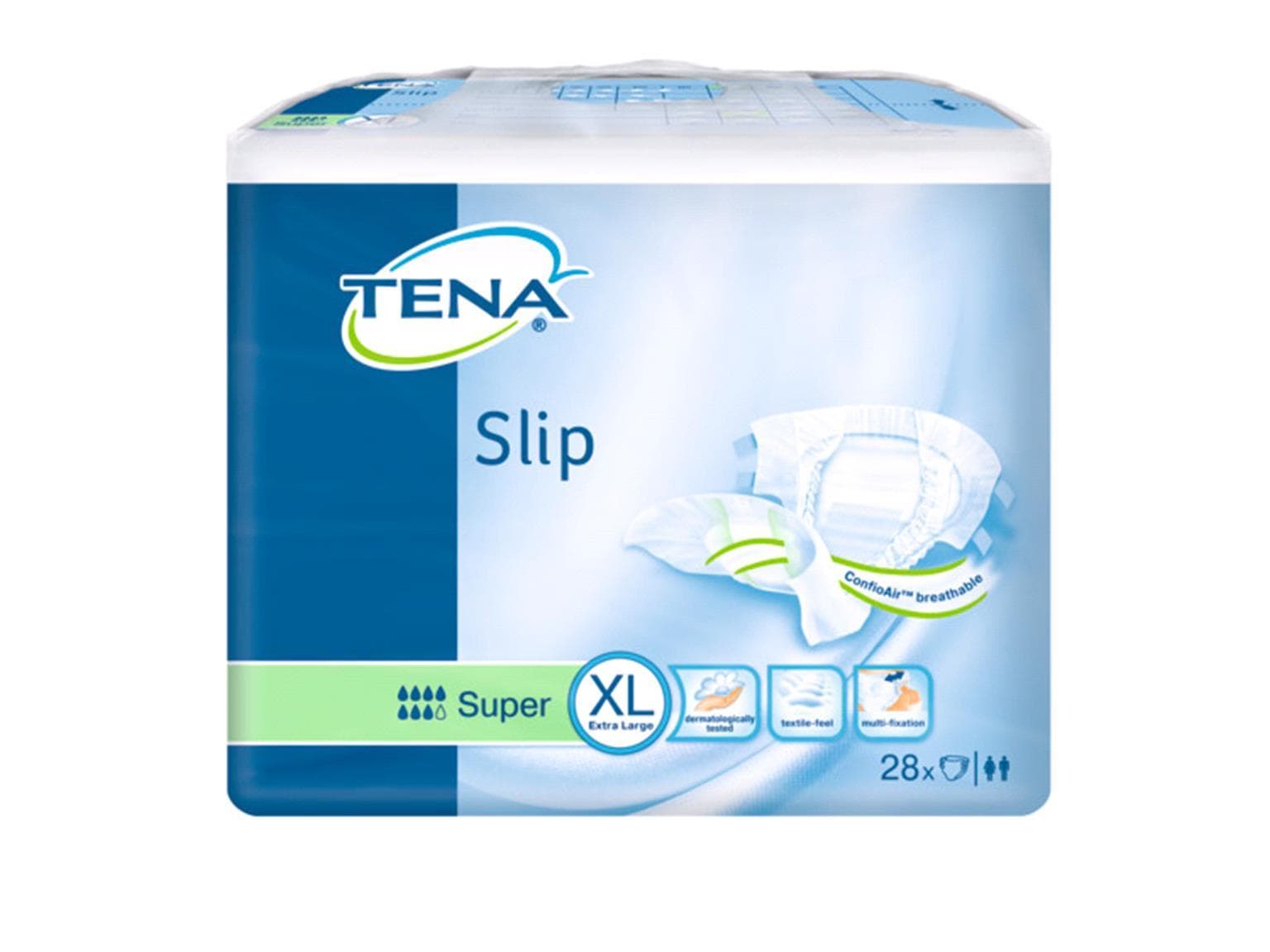 TENA Slip Super XL, Hüftumfang 120 - 160 cm