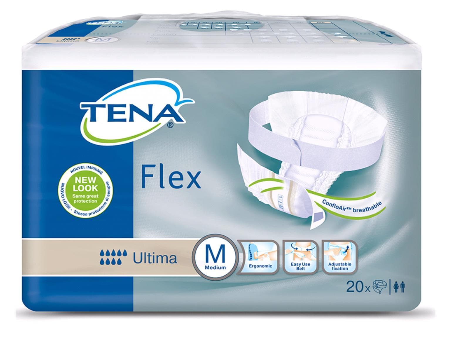 TENA Flex Ultima M Hüftumfang 71 - 102 cm