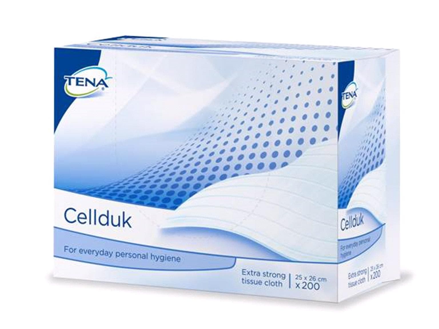 Tenaset Waschlappen 25 x 26 cm mit Fadenverstärkung, frotteeartige Struktur