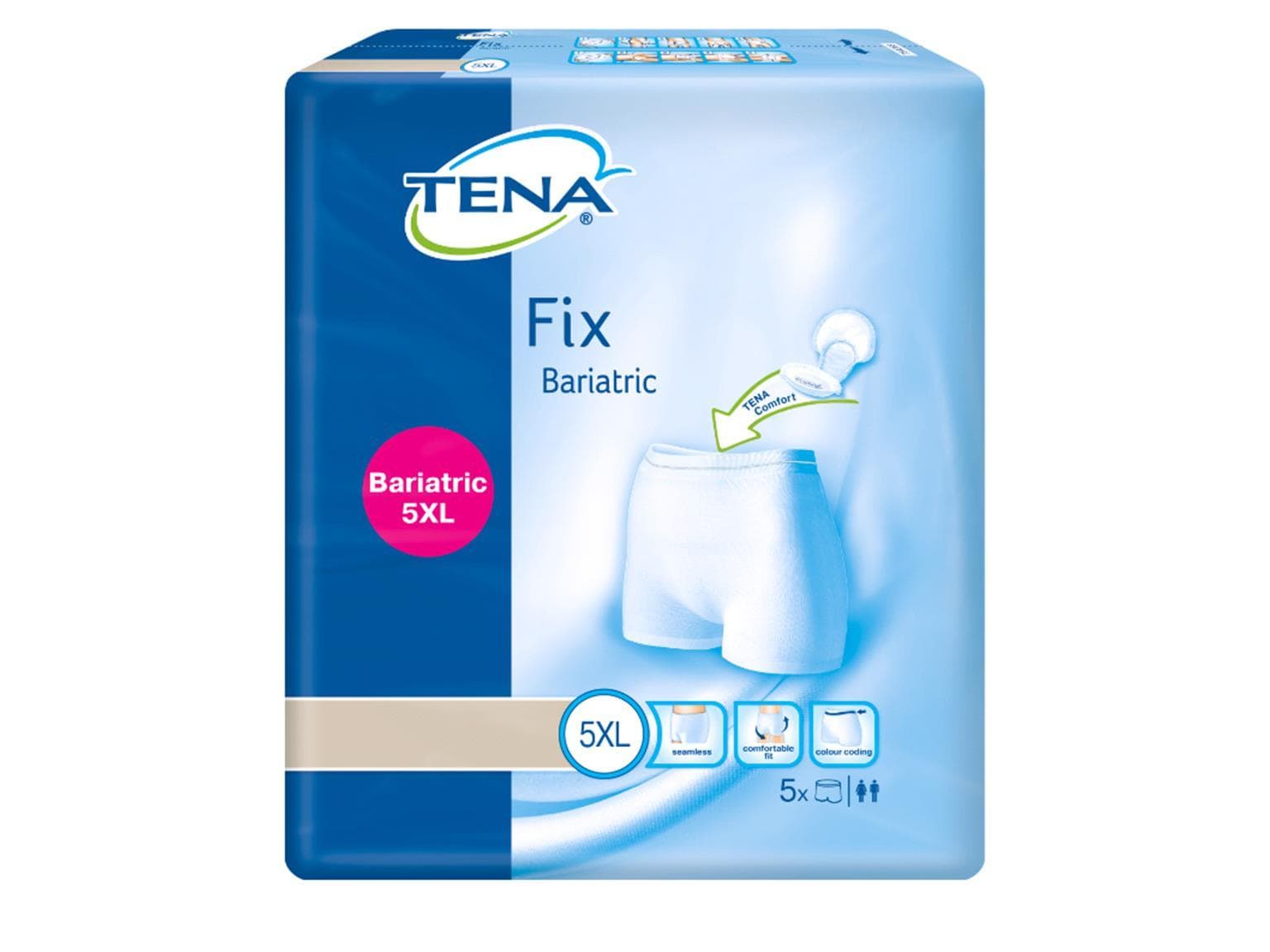 Fixierhosen TENA Fix 5X-Large, Gesamtgrösse 160 - 230 cm