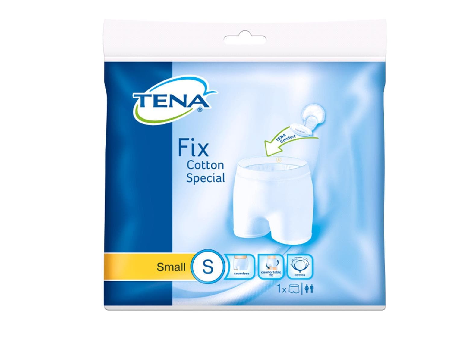 Fixierhosen TENA Fix Cotton Special, Grösse S, Taillenumfang 65 - 85 cm