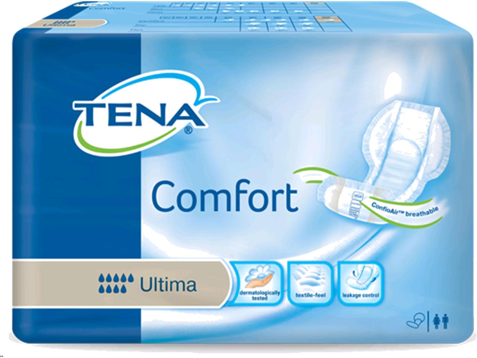 Einlagen TENA Comfort Ultima, 3'300 ml 73.5 x 37 cm