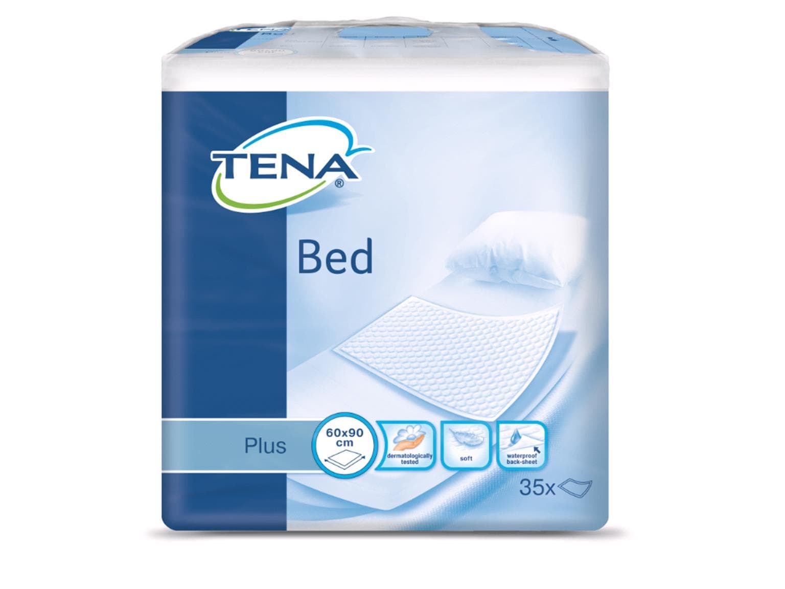 TENA Bed Plus 60 x 90 cm Bettinkontinenzeinlage für zuverlässigen