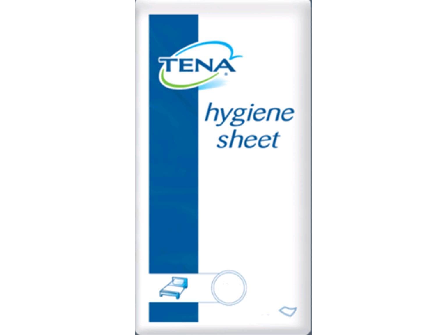 TENA Hygiene Sheet, 175 x 80 cm, Schutzlaken mit dünner Plastikmembrane