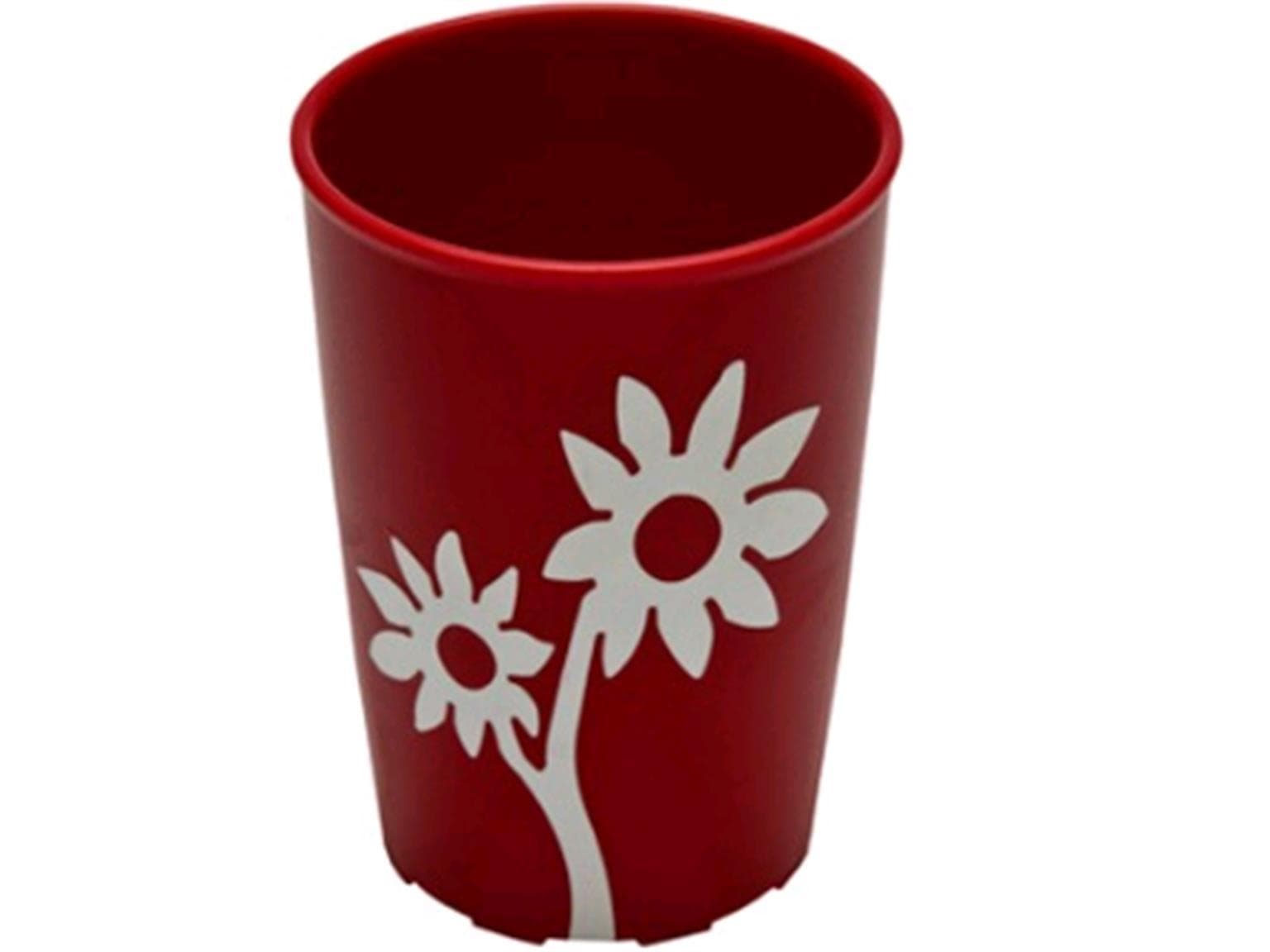 Becher mit Antirutsch Blume, Typ 820 Material: PP/TPE,