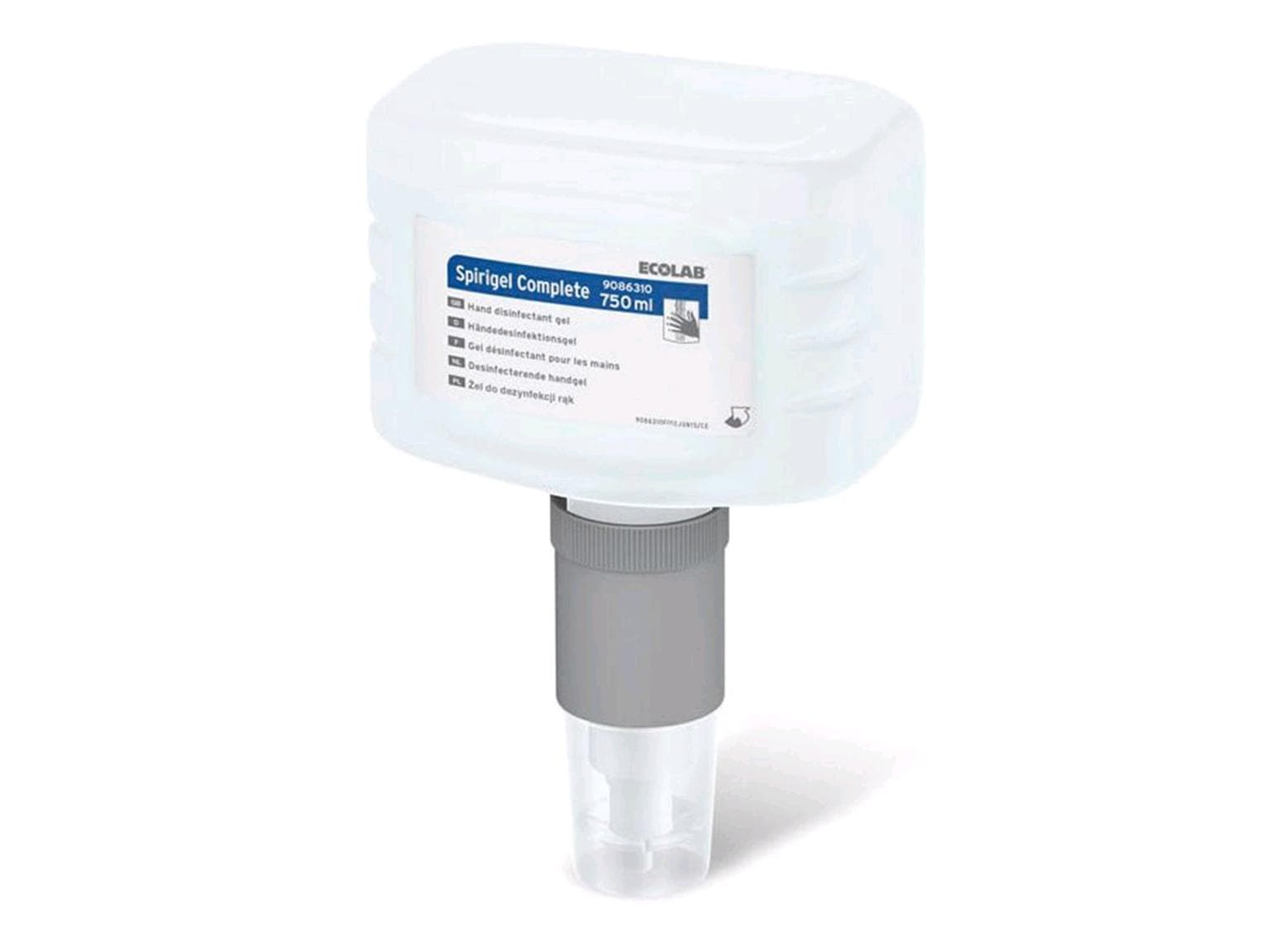 SPIRIGEL COMPLETE Händedesinfektionsgel 750ml, Nexa-System