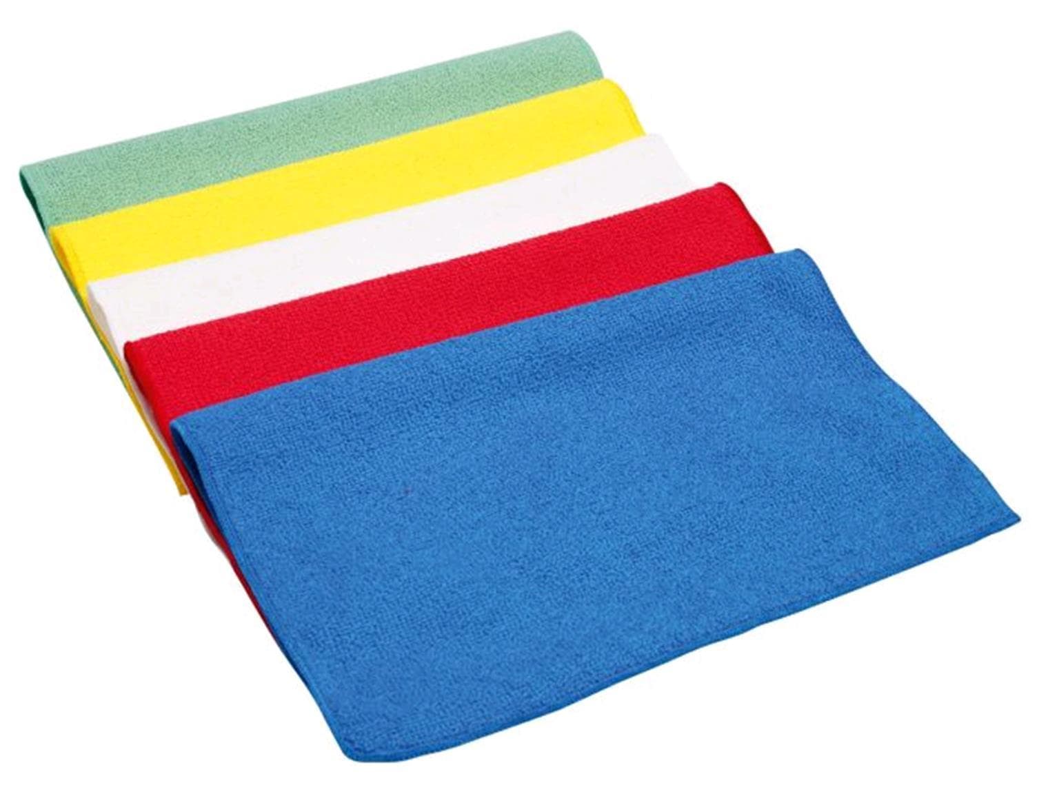 Mircofasertücher Micro Plus, gewirkt rot, 50 x 60 cm, für hartnäckigen