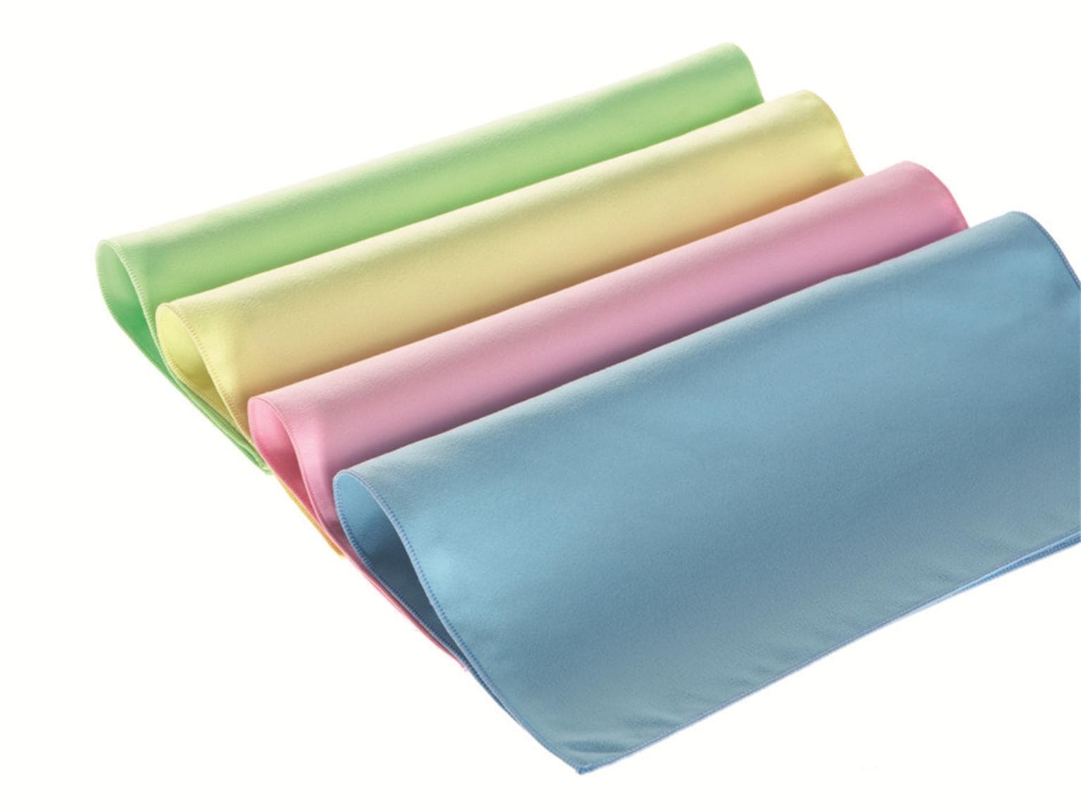 Microfasertücher Magic, Seidenvelour- oberfläche gewebt, rosa, 40 x 40 cm, für