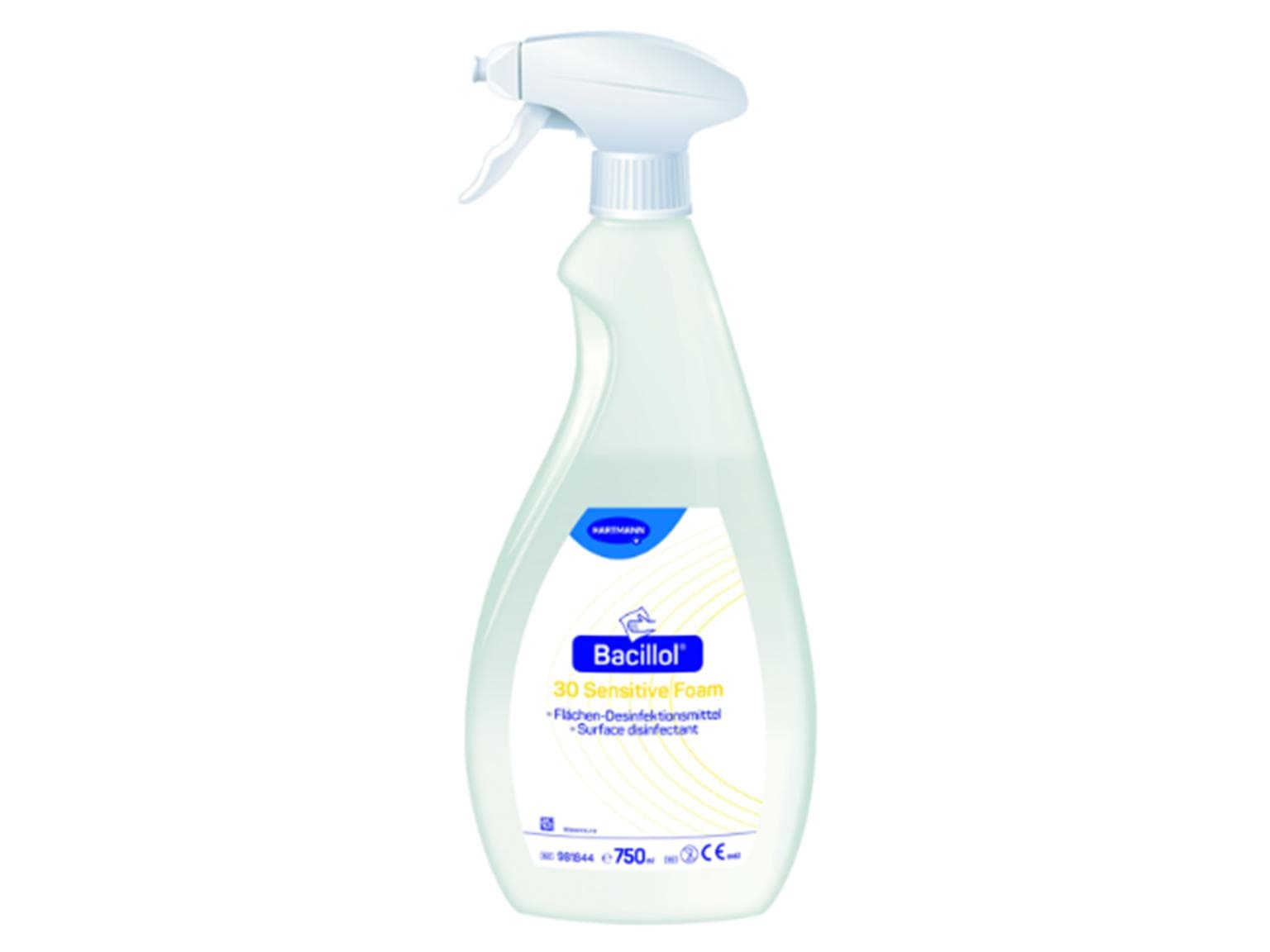 Bacillol Sensitiv30 Foam,Schaumsprühkopf Gebrauchsfertige Schnell-Desinfektion