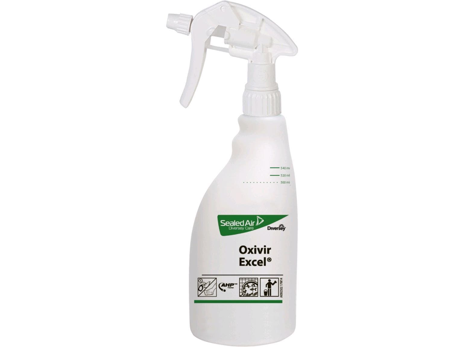 Leere Sprühflasche 0.5L, SprBtl. Oxivir Excel; Schaumsprühflasche