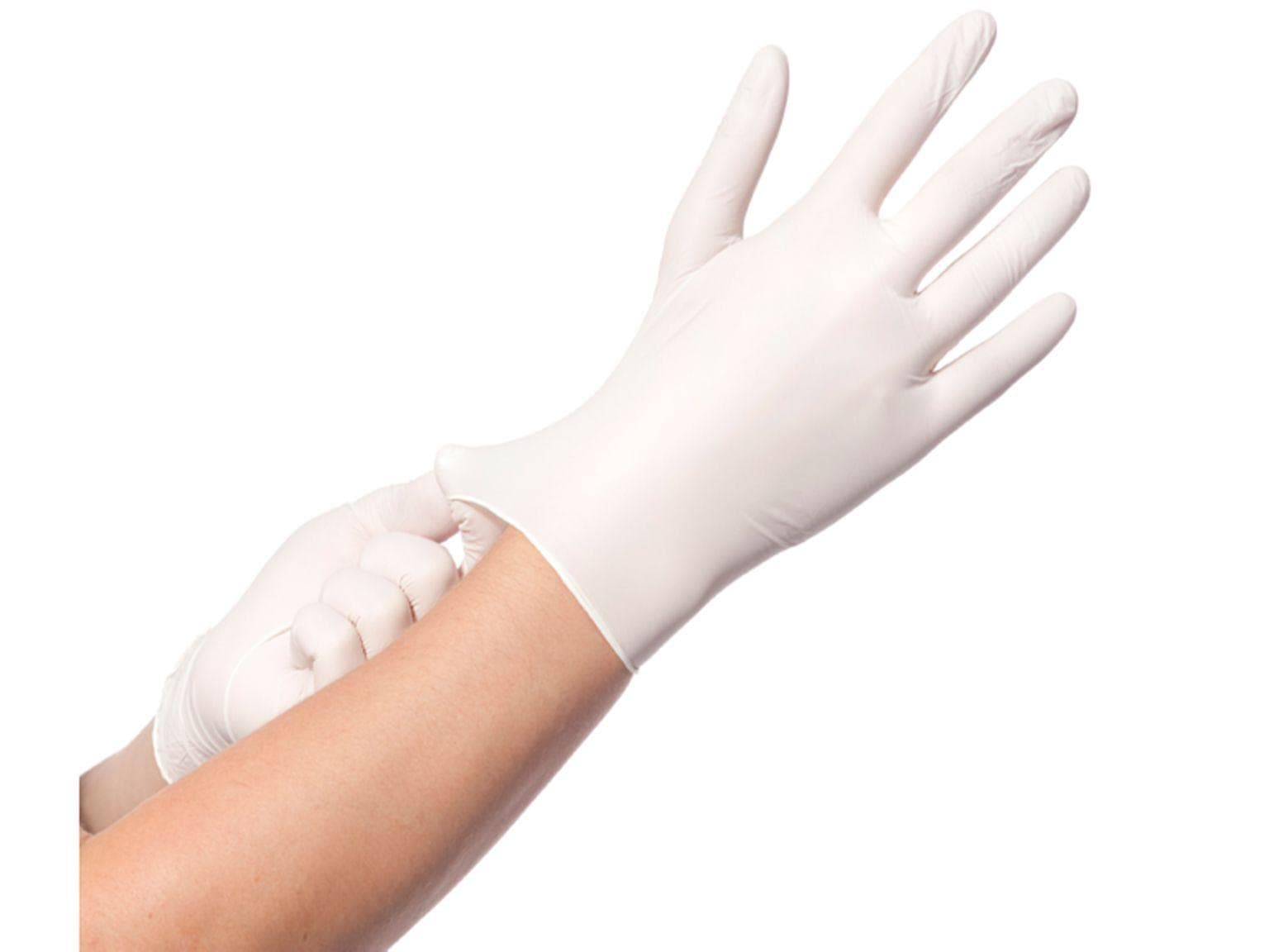 NITRILIES WEISS, Handschuhe Nitril, Soft, Grösse S, latex- und puderfrei