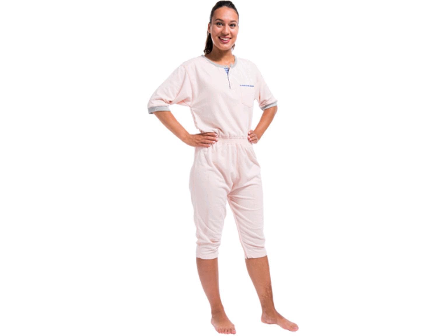 NIGHTIES KURZ, Overall Kurzarm/Bein, Grösse S, rosa