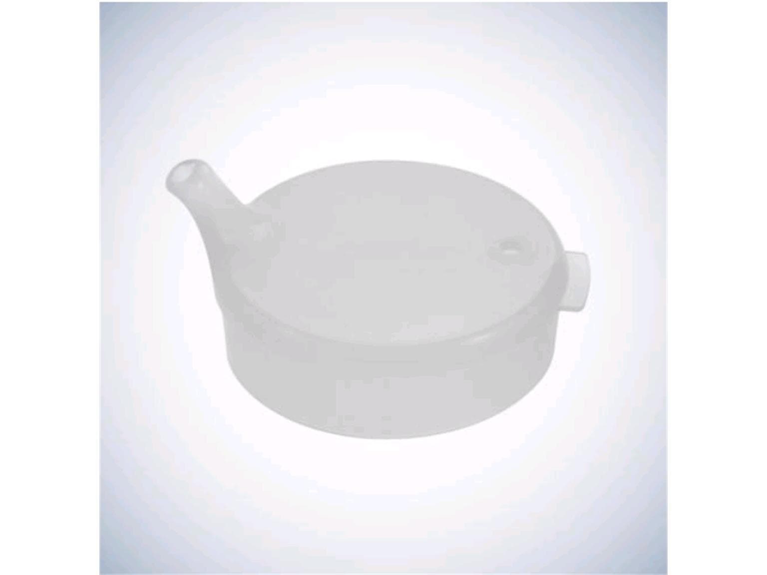 Schnabelbecher Oberteil, transparent,8mm aus Polypropylen, passend zu Art:L-09192