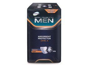Tena Men Level 3, 22.8 x 27 cm, 710 ml Atmungsaktive Einlagen für Männer