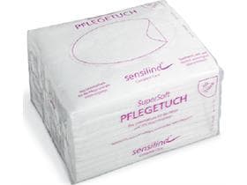 Sensilind Supersoft Pflegetuch, reiss- und nassfest, 30 x 32 cm, superweich