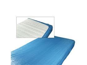 Matratzenschoner aus LDPE, blau 210 x 90 x 20cm, mit Gummizug