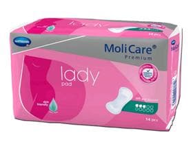 MoliCare Premium lady pad, 3 Tropfen, Saugstärke 504 ml