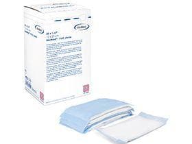 Saugkompressen, steril 10 x 10 cm, blau, 60 x 1 Stk. / VE