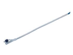 Ballonkatheter Silikon, Tiemann-Spitze 5-10 ml, CH12, Farbcode weiss