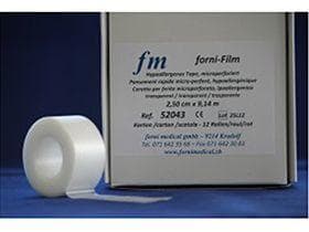 Hypoallergenes Tape, weiss microperforiert, 2.5 cm x 9.14 m,