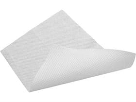 Badevorlagen rutschhemmend Airlaid ca. 55 g/m2, weiss, geprägt