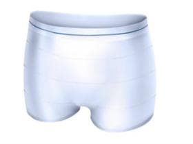 ID Care Net Pants, Comfort Super, Gr. L, Elastische Netzhose, 80-120 cm, braun