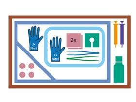 Katheterset komplett, Steril