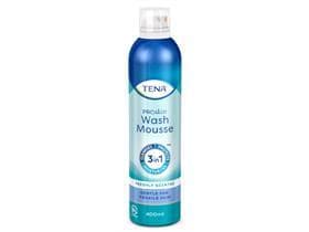 TENA Wash Mousse, 400 ml, 3-in-1-Schaum in einer Spraydose