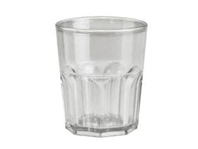 Minidrinkglas mehrweg, transparent Inhalt 160 cc aus Kunststoff