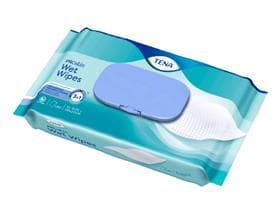 Tena Wet Wipes 3-in-1 Tücher feuchte, alkoholfreie, leicht duftende