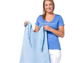 WIBBIES EDAM, Schutzserviette blau, 54 x 70 cm, zum Binden