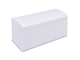 Falthandtücher V-Falz, 100% Zellstoff 2-lagig, hochweiss, 24 x 21 cm