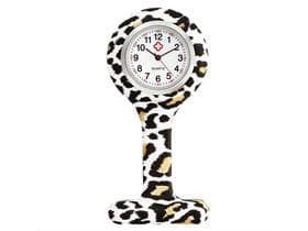 Schwesternuhr aus Silikon, "Leo", ø 4 cm, 8 cm lang