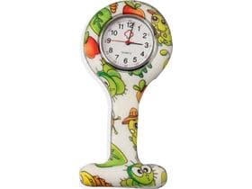 Schwesternuhr, Silikon, "Playtime" ø 4 cm, 8 cm lang