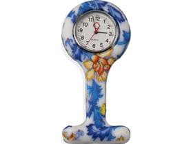 Schwesternuhr, Silikon, "Dreamblue" ø 4 cm, 8 cm lang