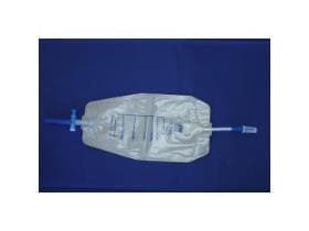 Pahsco Urin-/Sekret-Beinbeutel, steril, 800 ml, Schlauchlänge 10 cm,