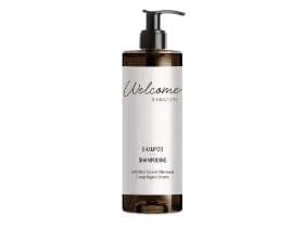Welcome Hair Shampoo, 380 ml mit Bio-Extrakten, Pumpspender