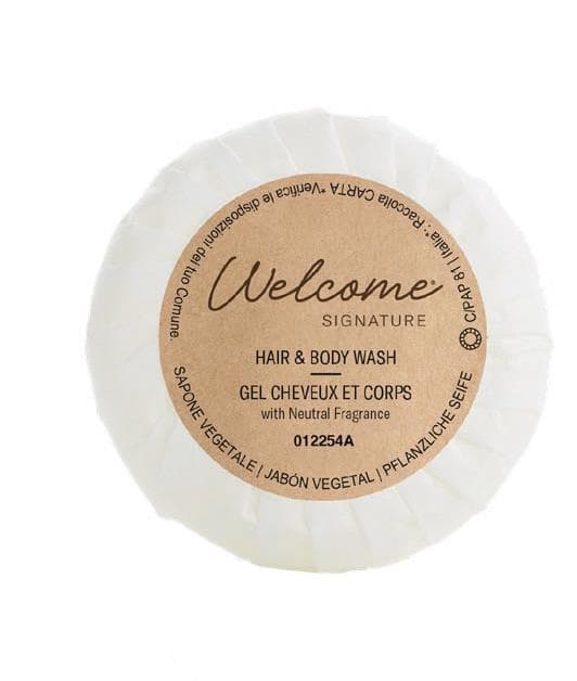 Welcome Soap, Seife, 15 g, rund