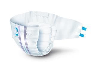 Slip X-large Maxi+, 4'400 ml grau, Gesamtgrösse 100 x 85 cm