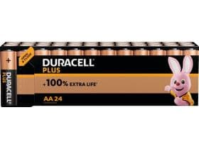 DURACELL® Batterien Mignon 1,5 V AA Plus Alkaline LR6 24