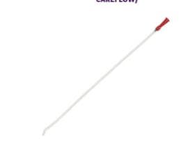 Tiemann-Katheter Careflow, CH12, 40 cm latexfrei, Farbcode weiss