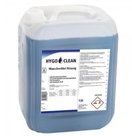 Waschmittel, flüssig, für weisse, farbechte und waschbare Textilien,
