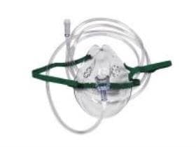 Sauerstoffmaske für Erwachsene, mit Schlauch 2.10m, Salter Labs