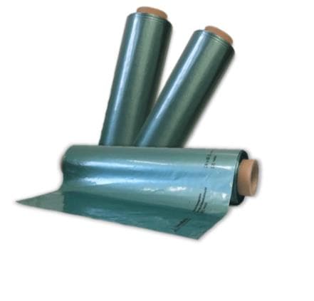 Einweggleitfolie 180 x 53 cm Schlauchfolie, LD PE, grün,